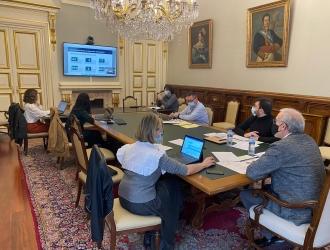 Imaxe dos asistentes por parte do Concello