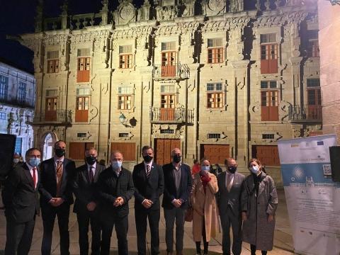 A Casa do Cabido coa iluminación intelixente de Cromalux